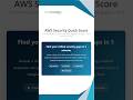 Free AWS Cloud Security Tool That Prioritises Fixes for You / Get Your Score in 30 Seconds