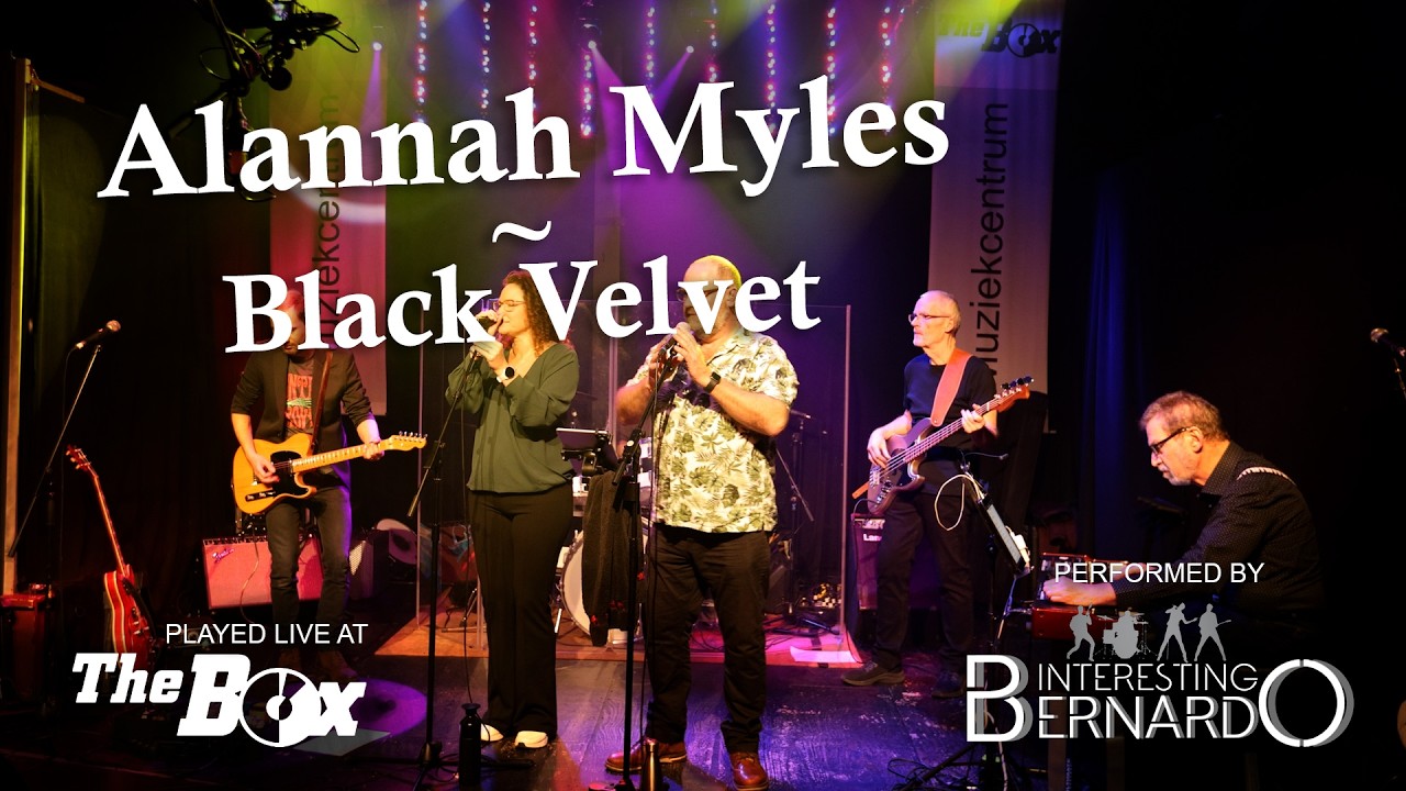 Alannah Myles - Black Velvet (cover performed live by Interesting Bernardo)