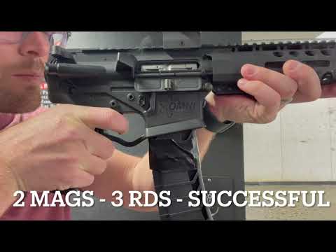 CMMG V2 magazine testing - AR Catch22 and new lightened spring