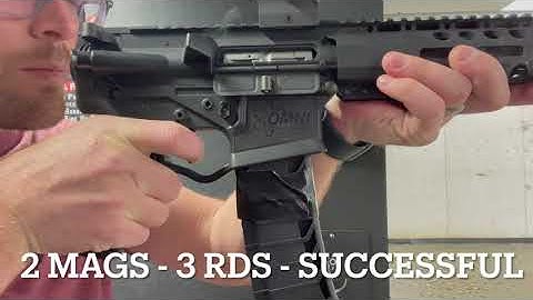 CMMG V2 magazine testing - AR Catch22 and new lightened spring