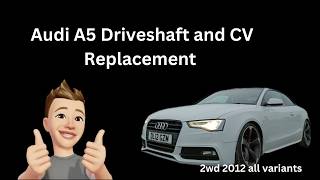 This £60 Fix Saved Me £800 – Audi A5 Driveshaft DIY!