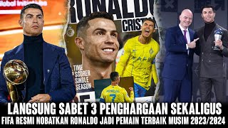 SELAMAT❗Ronaldo Resmi Sabet 3 Penghargaan Sekaligus 🥶 Fifa Resmi Umumkan Ronaldo Pemain Terbaik 2024