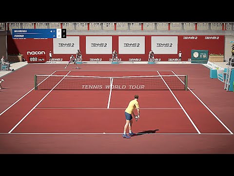Tennis World Tour 2 | Roger Federer vs Stan Wawrinka | 1.04 | PS4 Gameplay