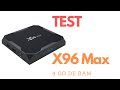 Test d'une Box TV à l'interface inspiré d'Android TV 7 : X96 Max (S905X2 / 4go de ram)