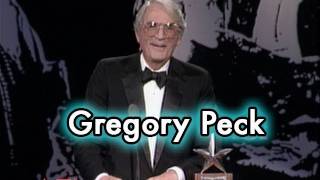 Gregory Peck Accepts the AFI Life Achievement Award in 1989