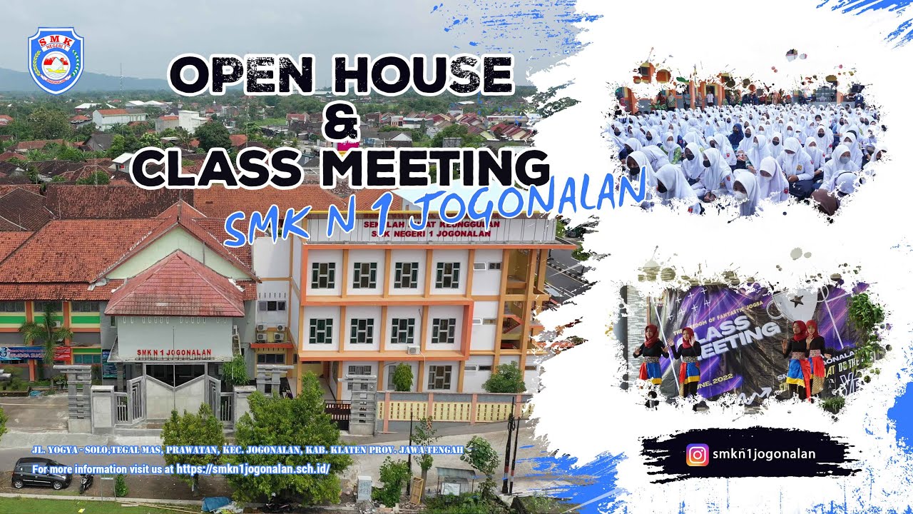 Open House SMK N 1 Jogonalan 2022