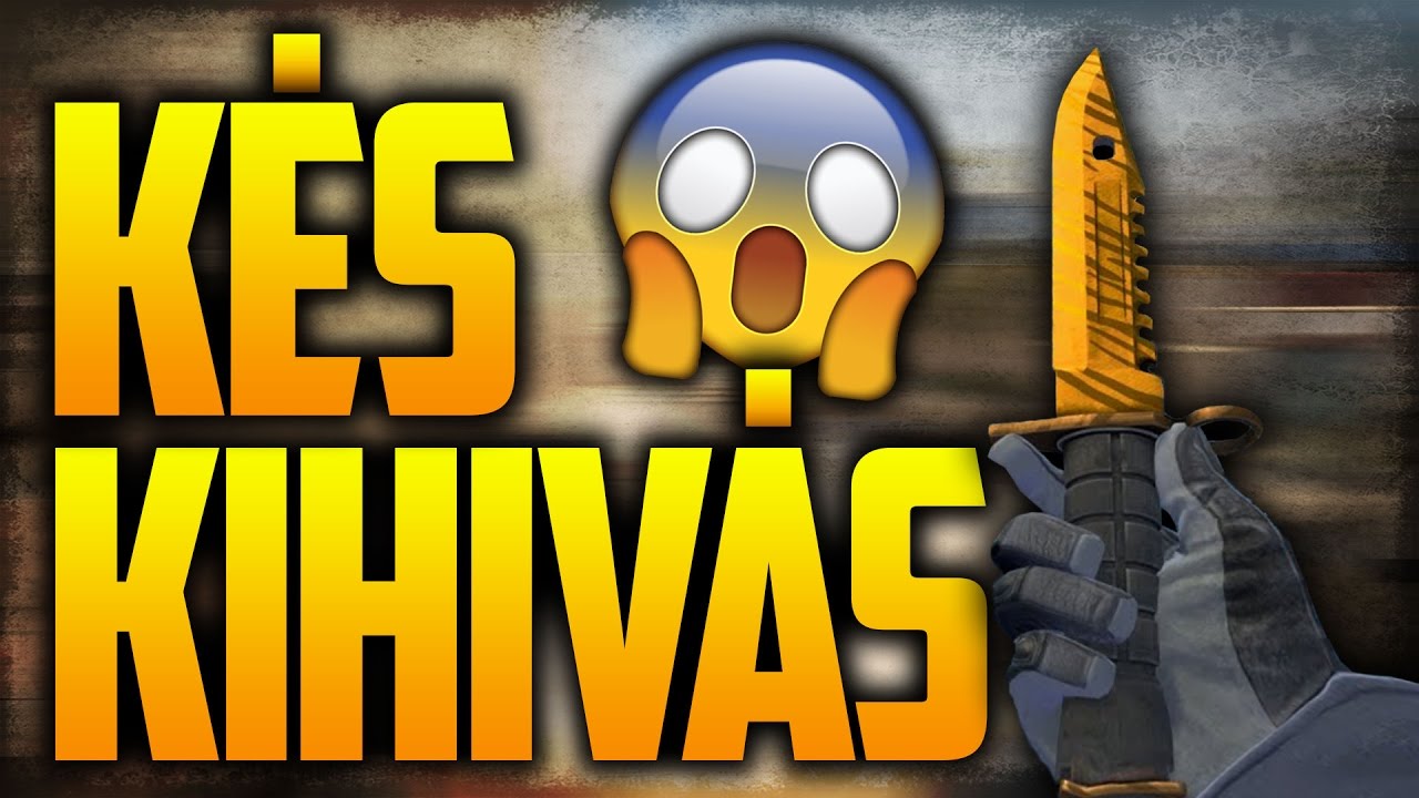 CS:GO Kihívás 😱 Hány KÉS ÖLÉS sikerült 10 PERC ALATT?! 😱 - YouTube