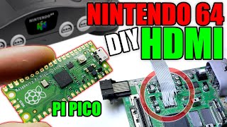 HDMI en NINTENDO 64 por menos de 5 usd con Raspberry Pi Pico