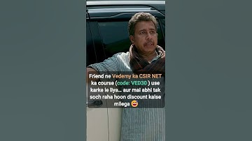 CSIR NET aspirants ke liye Discount – Use (code VED30) 🧠💥 | CSIR | GATE | DBT | ICMR #vedemy