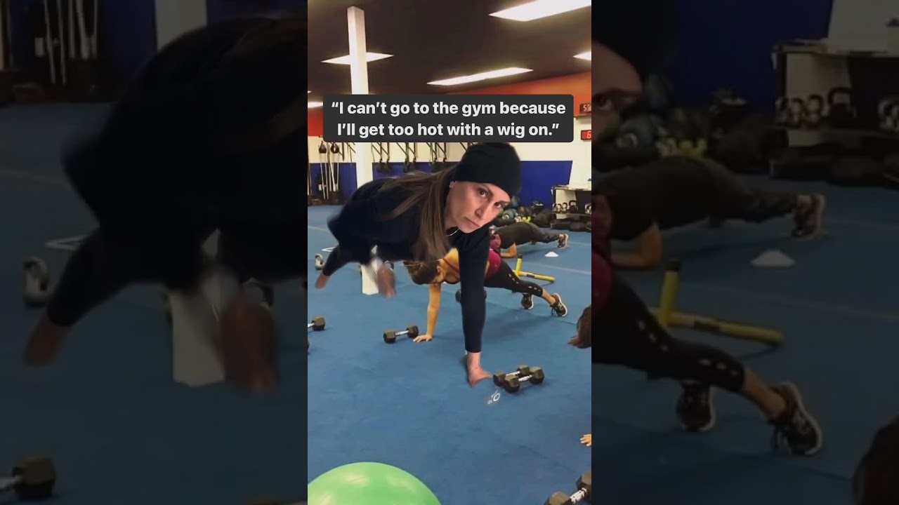 Working Out In A Wig! 