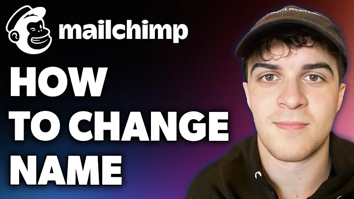 How to Change Mailchimp Name (Full 2024 Guide)