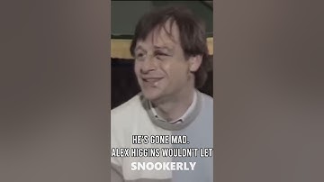 When Alex Higgins ATTACKED three POLICE officers!!😲  #snookerstars #snookermoments #kingofsnooker