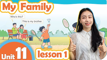 Tiếng Anh Lớp 3 Global Success Unit 11 My family - lesson 1 | Viral English