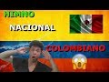 MEXICANO REACCIÓN INSÓLITA A ♥ (HIMNO NACIONAL COLOMBIANO) ♥