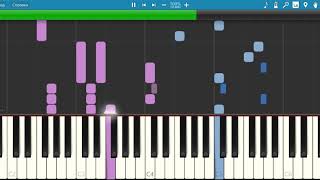 Video thumbnail of "SCP -  The Final Flash of Existence piano cover/ synthesia"