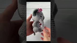Crochet Amigurumi safari animals patterns toys elephant #amigurumi #crochet #crochetamigurumi