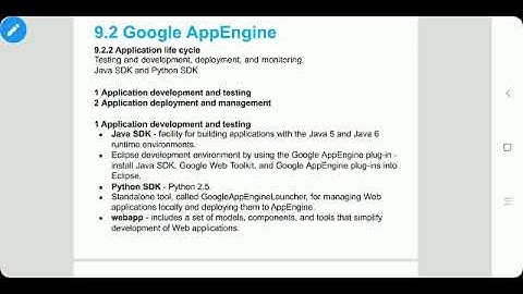 CC- Cloud Computing-BE CSE-IT- Application Life Cycle of Google AppEngine