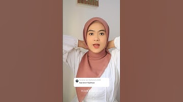 Hijab ko nyekik leher? #hijabsegiempat #tutorialhijab #youtubeshorts