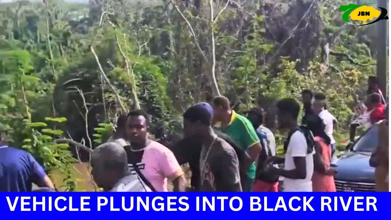 Man feared dead, stepson escapes after vehicle plunges into river off ...