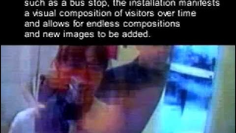 Phonetic Faces by Jonah Brucker-Cohen