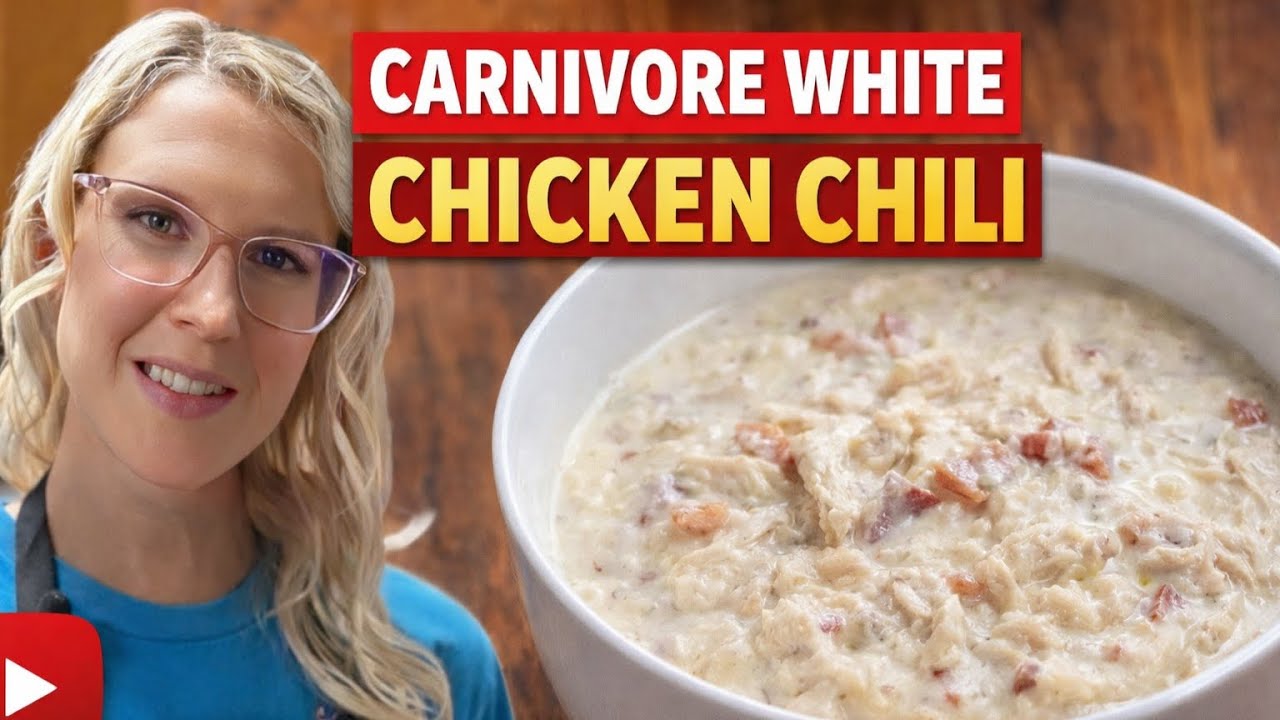Keto/Carnivore White Chicken Chili