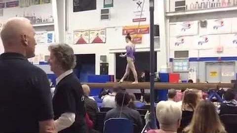 Carly Resnick Level 10 beam routine