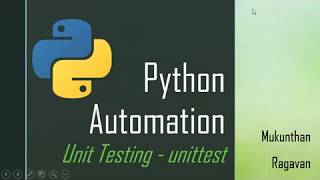 Python Automation   Unit Testing