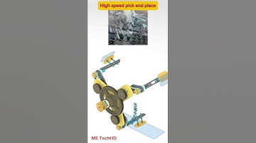 High speed pick and place #design #solidwork #machine #cad