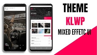 KLWP THEMES➡️MIXED EFFECT UI for Kustom Live Wallpapers screenshot 2