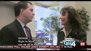 Walker explains 'divide and conquer' strategy against unions