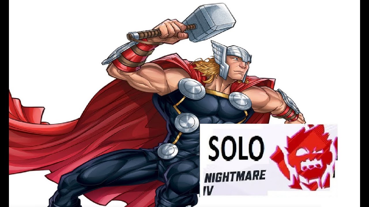 Marvel Rivals Zombie Mode Solo Nightmare 4 Thor