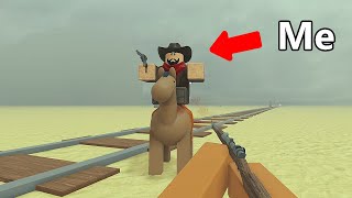 I Pretended To Be A NPC In Roblox Dead Rails