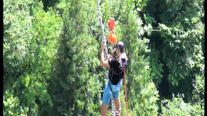 My 192 m Bungee Jump forward & backward