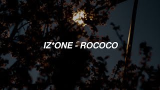 IZ*ONE(아이즈원) - ROCOCO 'Easy Lyrics