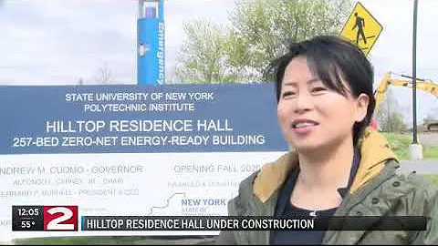 New dorm building on SUNY Poly's campus breaks ground