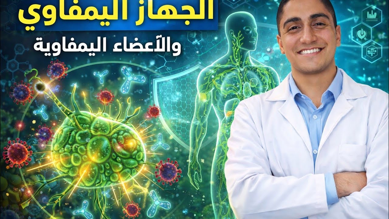 الجهاز الليمفاوي والاعضاء الليمفاوية | المناعة في الإنسان | #أحياء_تالتة_ثانوي #دفعة_2026 #مناعة 