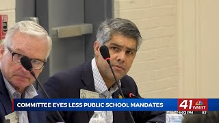 State House committee seeks to reduce public school mandates; reduce burden on administrators