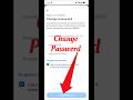 How To Change Instagram Password | Instagram password change kaise kare 😱 #sorts