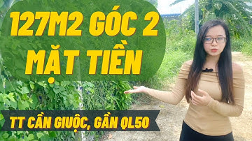 Đất nền thị trấn Cần Giuộc giá rẻ, chỉ hơn 1 tỉ, góc 2 mặt tiền, gần sông mát mẻ