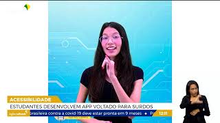 DF l Acessibilidade: estudantes desenvolvem app para surdos do IFB screenshot 3