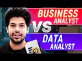 Business Analyst Vs Data Analyst 2022 | Hrithik Mehlawat