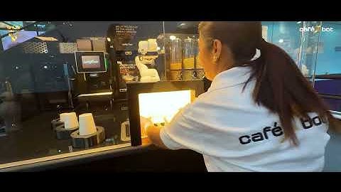 Robotic Café That Serves 8 Products | Autonomous Barista Robot for Coffee, Ice Cream & More | Dubai
