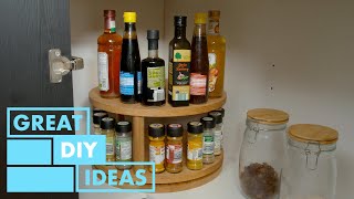 Woodworking Project - Spice Rack | DIY | Great Home Ideas