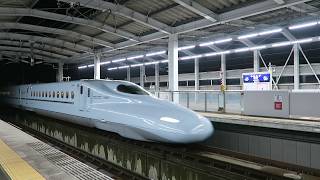JR九州【山陽、九州新幹線】N700系R4編成『さくら 561』 新鳥栖駅到着, Shinkansen N700 Series