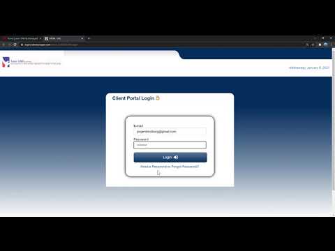 Client Portal Login Tutorial