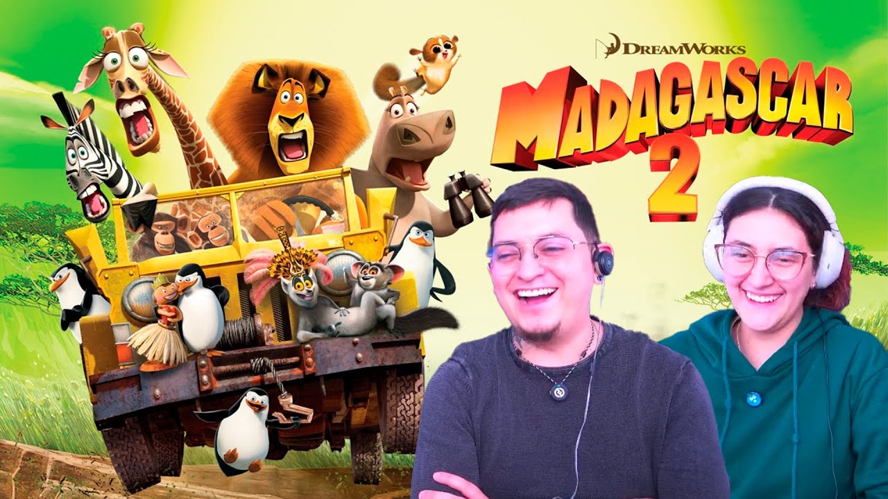 Viendo por primera vez Madagascar 2 (2008) Reacción