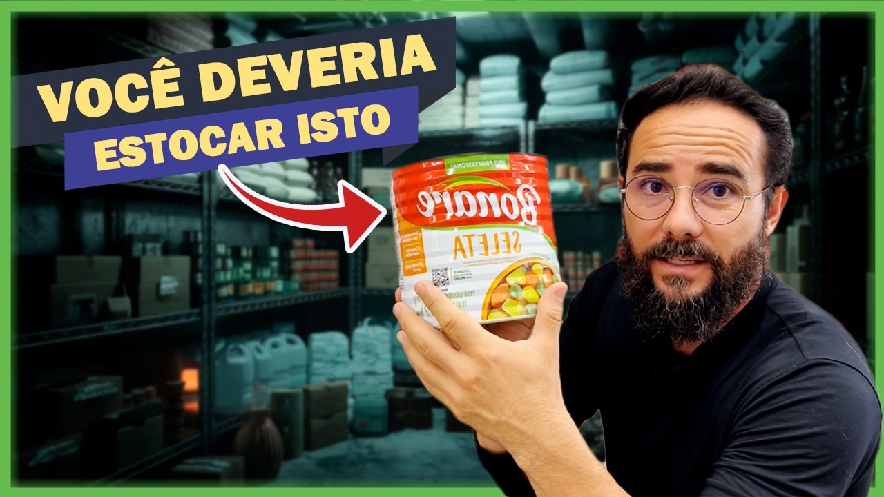 Como estocar alimentos gastando apenas R$ 100,00 por mês