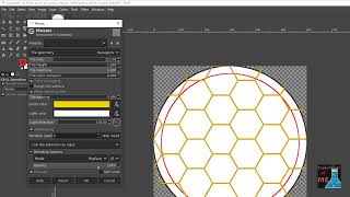 Making a honey label in GIMP