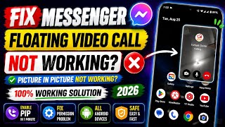 Fix Messenger Floating Video Call Not Working Problem 2026 | Messenger Picture in Picture screenshot 3
