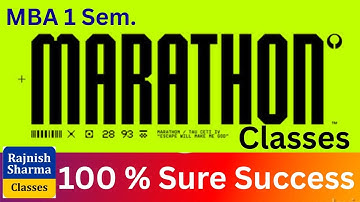 QT Marathon | Quantitative Techniques | Correlation | Statistics | Mba 1st Sem | Rajnish Sharma | QT